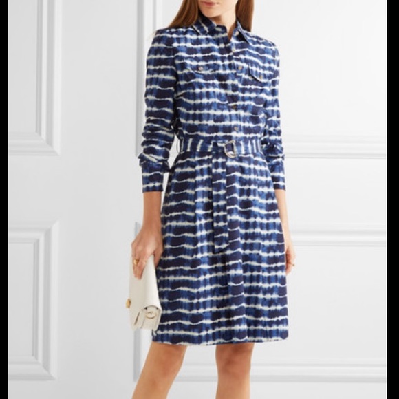 Tory Burch Dresses & Skirts - Tory Burch Derrick Tie-Dyed Shirt Dress NWOT